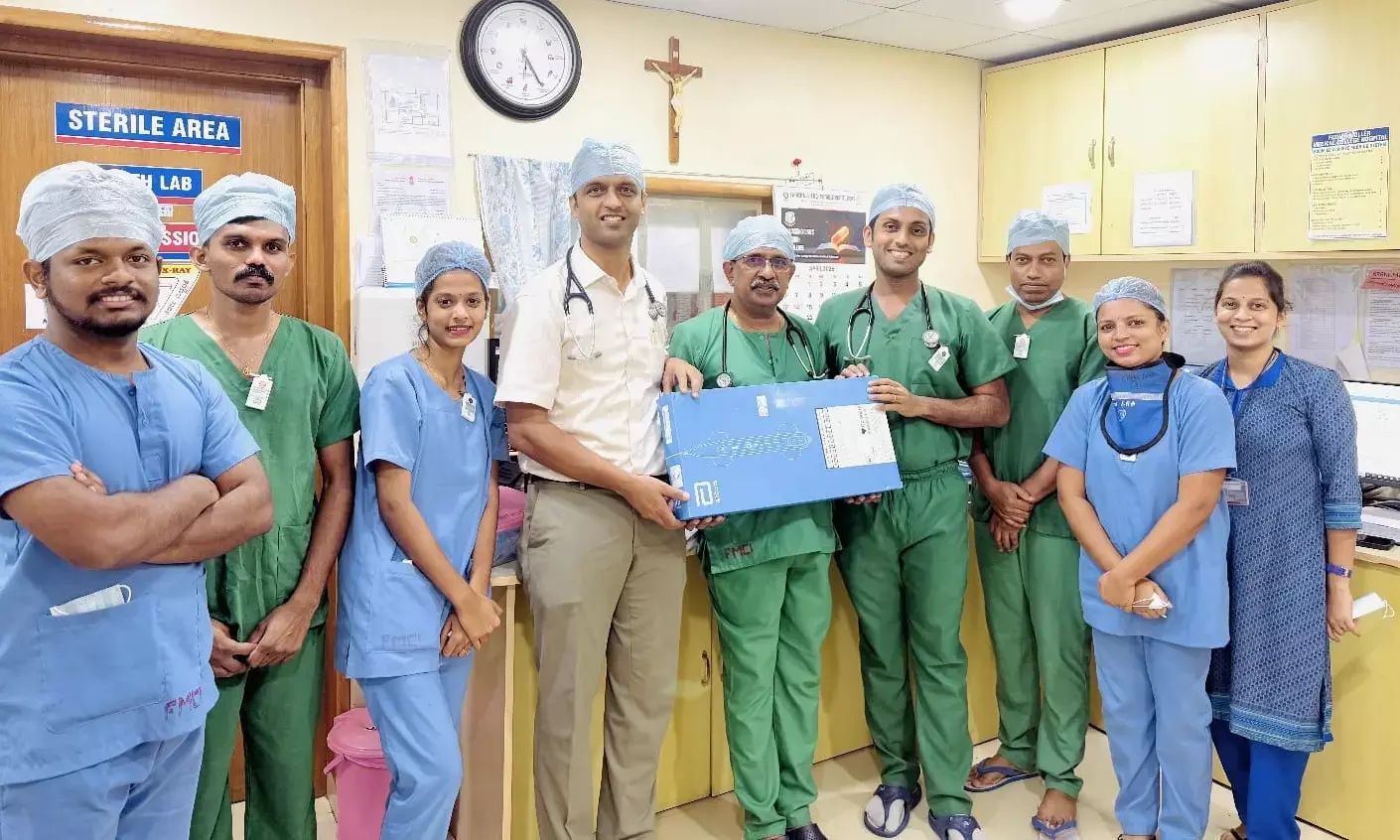 ಫಾದರ್ ಮುಲ್ಲರ್ ವೈದ್ಯಕೀಯ ಕಾಲೇಜು ಆಸ್ಪತ್ರೆಯಲ್ಲಿ ವಯಸ್ಸಾದ ಹೃದ್ರೋಗಿಗೆ ವಿನೂತನ ಶೈಲಿಯ ಚಿಕಿತ್ಸೆ