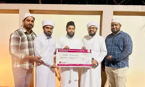 ಮದನಿಯ್ಯ ಸಾದಾತ್ ಫೌಂಡೇಶನ್ ನಿಂದ ಸಹಾಯಧನ