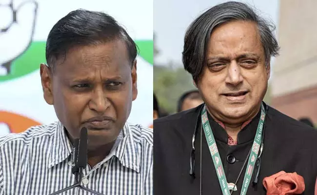 Udit Raj and Shashi Tharoor
