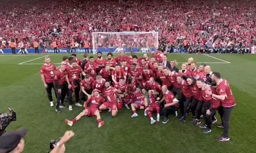 20ನೇ ಪ್ರಿಮಿಯರ್ ಲೀಗ್ ಕಿರೀಟ ಗೆದ್ದು ಗರಿಷ್ಠ ಪ್ರಶಸ್ತಿ ದಾಖಲೆ ಸರಿಗಟ್ಟಿದ ಲಿವರ್ ಪೂಲ್