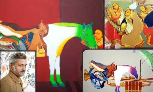 ಬಾಂಬೆಯಲ್ಲಿ ಗಮನಸೆಳೆದ ಕನ್ನಡಿಗ ಶಾಂತಕುಮಾರ್ ಕಲಾಕೃತಿ