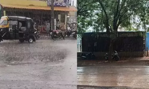 ಬೀದರ್ ನ ಹಲವೆಡೆ ಗುಡುಗು ಸಹಿತ ಆಲಿಕಲ್ಲು ಮಳೆ