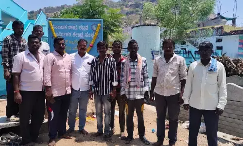 ಯಾದಗಿರಿ | ಕಾರ್ಮಿಕರಿಂದ ಕಾರ್ಮಿಕ ದಿನಾಚರಣೆ