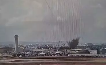 ಇಸ್ರೇಲ್ ನ ವಿಮಾನ ನಿಲ್ದಾಣದ ಬಳಿ ಯೆಮೆನ್ ಕ್ಷಿಪಣಿ ದಾಳಿ ಇಸ್ರೇಲ್ ನ ವಿಮಾನ ನಿಲ್ದಾಣದ ಬಳಿ ಯೆಮೆನ್ ಕ್ಷಿಪಣಿ ದಾಳಿ