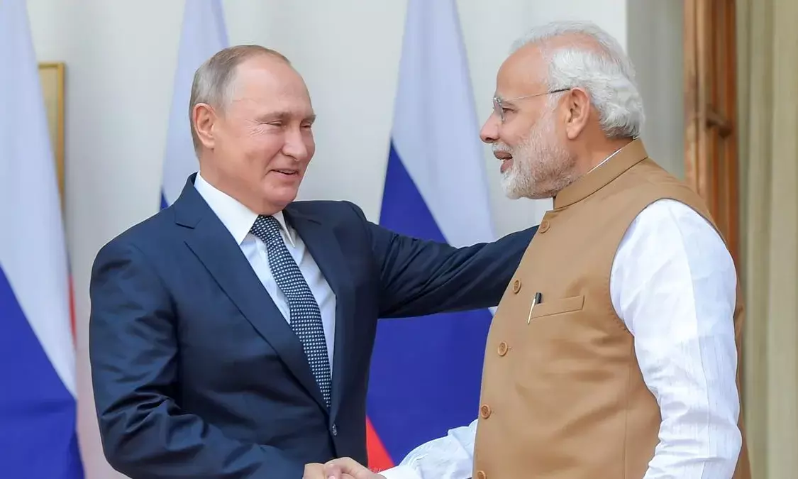 ಮೋದಿ ಜೊತೆ ಪುಟಿನ್ ಚರ್ಚೆ: ಭಯೋತ್ಪಾದನೆ ವಿರುದ್ಧ ಹೋರಾಡಲು ಭಾರತಕ್ಕೆ ಸಂಪೂರ್ಣ ಬೆಂಬಲ
