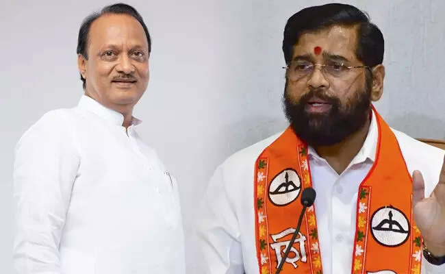 Ajit Pawar, Eknath Shinde