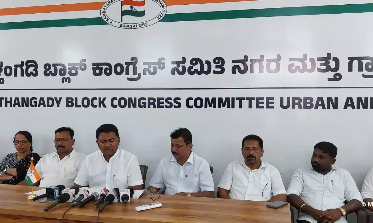 ಬೆಳ್ತಂಗಡಿ ಶಾಸಕ ಹರೀಶ್ ಪೂಂಜಗೆ ದ್ವೇಷ ಭಾಷಣವೇ ಬಂಡವಾಳ: ರಕ್ಷಿತ್ ಶಿವರಾಂ