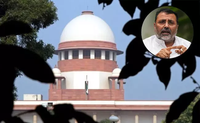 ನ್ಯಾಯಾಂಗ, ಸಿಜೆಐ ವಿರುದ್ಧ ಮಾನಹಾನಿ ಹೇಳಿಕೆ | ನಾವು ಹೂವಿನಷ್ಟು ಕೋಮಲವಲ್ಲ: ಬಿಜೆಪಿಯ ನಿಶಿಕಾಂತ್ ದುಬೆಗೆ ಸುಪ್ರೀಂ ಕೋರ್ಟ್ ತರಾಟೆ