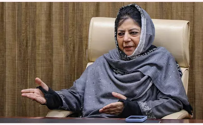 ಮಾತುಕತೆ ಮೂಲಕ ಸಂಘರ್ಷ ಬಗೆಹರಿಸಿ: ಮೆಹಬೂಬಾ ಮುಫ್ತಿ