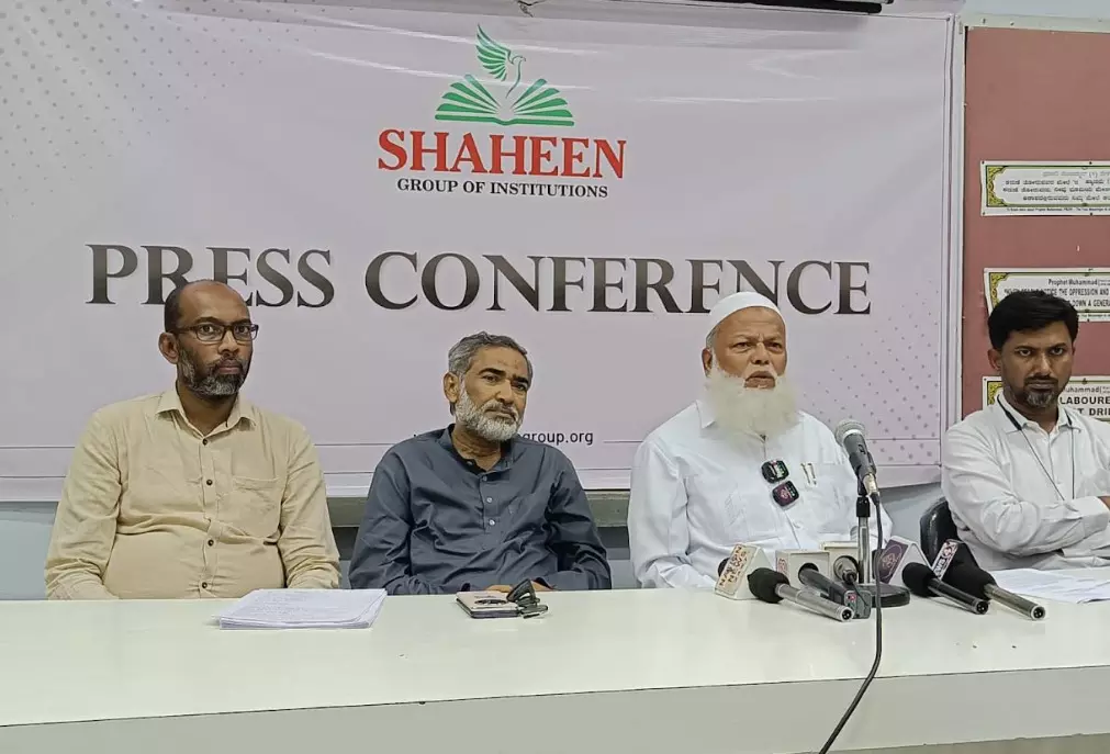 ಶಾಹೀನ್ ಸಮೂಹ ಶಿಕ್ಷಣ ಸಂಸ್ಥೆ ವತಿಯಿಂದ 1000 ವಿದ್ಯಾರ್ಥಿಗಳಿಗೆ ವಿಶೇಷ ವಿದ್ಯಾರ್ಥಿ ವೇತನ : ಡಾ.ಅಬ್ದುಲ್ ಖದೀರ್ ಶಾಹೀನ್ ಸಮೂಹ ಶಿಕ್ಷಣ ಸಂಸ್ಥೆ ವತಿಯಿಂದ 1000 ವಿದ್ಯಾರ್ಥಿಗಳಿಗೆ ವಿಶೇಷ ವಿದ್ಯಾರ್ಥಿ ವೇತನ : ಡಾ.ಅಬ್ದುಲ್ ಖದೀರ್