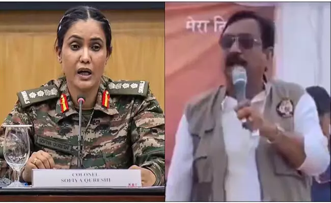 ಕರ್ನಲ್ ಸೋಫಿಯಾ ಖುರೇಷಿ ವಿರುದ್ಧ ಆಕ್ಷೇಪಾರ್ಹ ಹೇಳಿಕೆ; ಕ್ಷಮೆ ಯಾಚಿಸಿದ ಕುನ್ವರ್ ವಿಜಯ್ ಶಾ