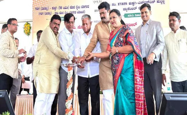 ಪ್ರತೀ ಹಳ್ಳಿಗೂ ರೈಲ್ವೆ ಯೋಜನೆ : ಕೇಂದ್ರ ಸಚಿವ ವಿ.ಸೋಮಣ್ಣ