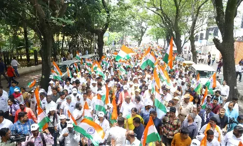 ʼಅಪರೇಷನ್ ಸಿಂಧೂರʼ ಕಾರ್ಯಾಚರಣೆ ಯಶಸ್ವಿ: ಬಿಜೆಪಿಯಿಂದ ತಿರಂಗಾ ಯಾತ್ರೆ