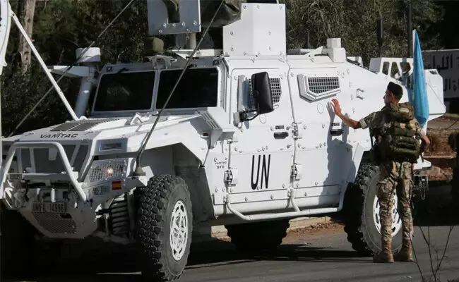 ಲೆಬನಾನ್: ವಿಶ್ವಸಂಸ್ಥೆ ಶಾಂತಿಪಾಲಕರ ಮೇಲೆ ನಾಗರಿಕರ ದಾಳಿ; ವಿಶ್ವಸಂಸ್ಥೆಯ ವಾಹನಗಳಿಗೆ ಹಾನಿ