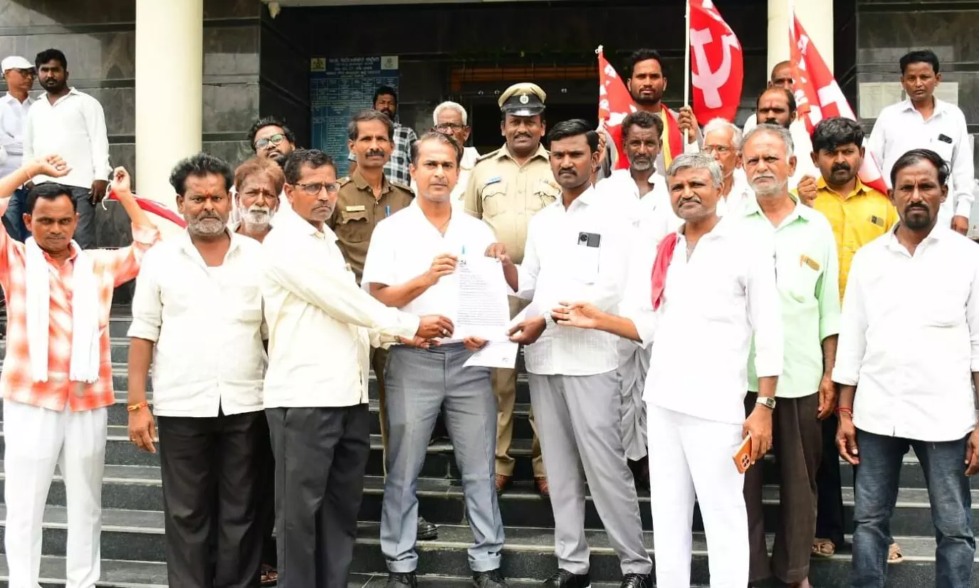 ಕಲಬುರಗಿ | ಸವಳು ಮಾಫಿಯಾ ತಡೆಗೆ ಆಗ್ರಹಿಸಿ ಕರ್ನಾಟಕ ಪ್ರಾಂತ ರೈತ ಸಂಘ ಪ್ರತಿಭಟನೆ