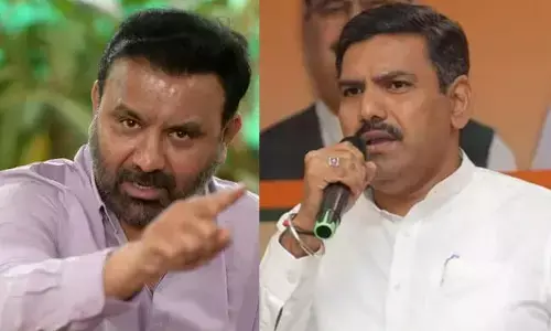 ‘ಬಿಜೆಪಿಗರು ತಿರಂಗಾ ಯಾತ್ರೆ ಬದಲು ಟ್ರಂಪ್ ಯಾತ್ರೆ ಮಾಡಲಿ’ ಹೇಳಿಕೆ | ಸಚಿವ ಸಂತೋಷ್ ಲಾಡ್- ವಿಜಯೇಂದ್ರ ಜಟಾಪಟಿ