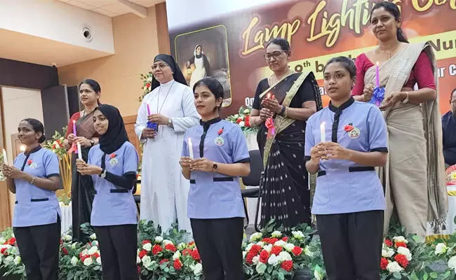 ಕಣಚೂರು: ನರ್ಸಿಂಗ್ ವಿದ್ಯಾರ್ಥಿಗಳ ದೀಪ ಪ್ರಜ್ವಲನ ಸಮಾರಂಭ
