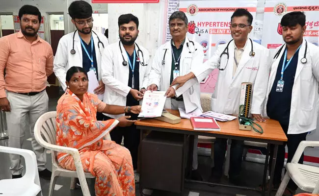 ಕಲಬುರಗಿ | ಬಸವೇಶ್ವರ ಆಸ್ಪತ್ರೆಯಲ್ಲಿ ʼವಿಶ್ವ ಹೈಪರ್ ಟೆನ್ಷನ್ʼ ದಿನಾಚರಣೆ