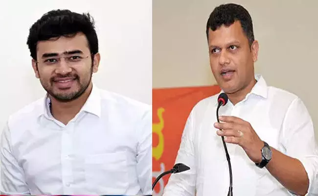 ಭಯೋತ್ಪಾದನೆಯ ವಿರುದ್ಧ ಸರ್ವಪಕ್ಷ ನಿಯೋಗ : ಕರ್ನಾಟಕದ ತೇಜಸ್ವಿ ಸೂರ್ಯ, ಕ್ಯಾಪ್ಟನ್ ಬ್ರಿಜೇಶ್ ಚೌಟ ಆಯ್ಕೆ ಭಯೋತ್ಪಾದನೆಯ ವಿರುದ್ಧ ಸರ್ವಪಕ್ಷ ನಿಯೋಗ : ಕರ್ನಾಟಕದ ತೇಜಸ್ವಿ ಸೂರ್ಯ, ಕ್ಯಾಪ್ಟನ್ ಬ್ರಿಜೇಶ್ ಚೌಟ ಆಯ್ಕೆ