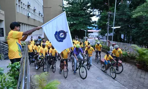 ಮಂಗಳೂರು: ನಗರದಲ್ಲಿ ಜಿಎಸ್‌ಟಿ ಸೈಕಲ್ ಮ್ಯಾರಥಾನ್