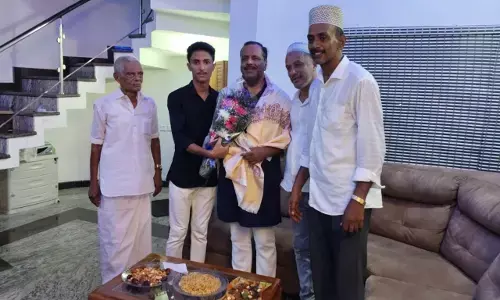 ಕಾಂಗ್ರೆಸ್‌ ಮುಖಂಡ ಅಬ್ದುಲ್ ರಹ್ಮಾನ್ ಮನೆಗೆ ಸ್ಪೀಕರ್‌ ಯು.ಟಿ. ಖಾದರ್‌ ಭೇಟಿ