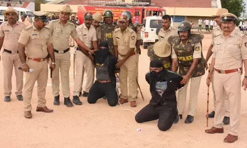 ಯಾದಗಿರಿಯಲ್ಲಿ ‘ಆಪರೇಷನ್ ಅಭ್ಯಾಸ್’ ಅಣಕು ಪ್ರದರ್ಶನ