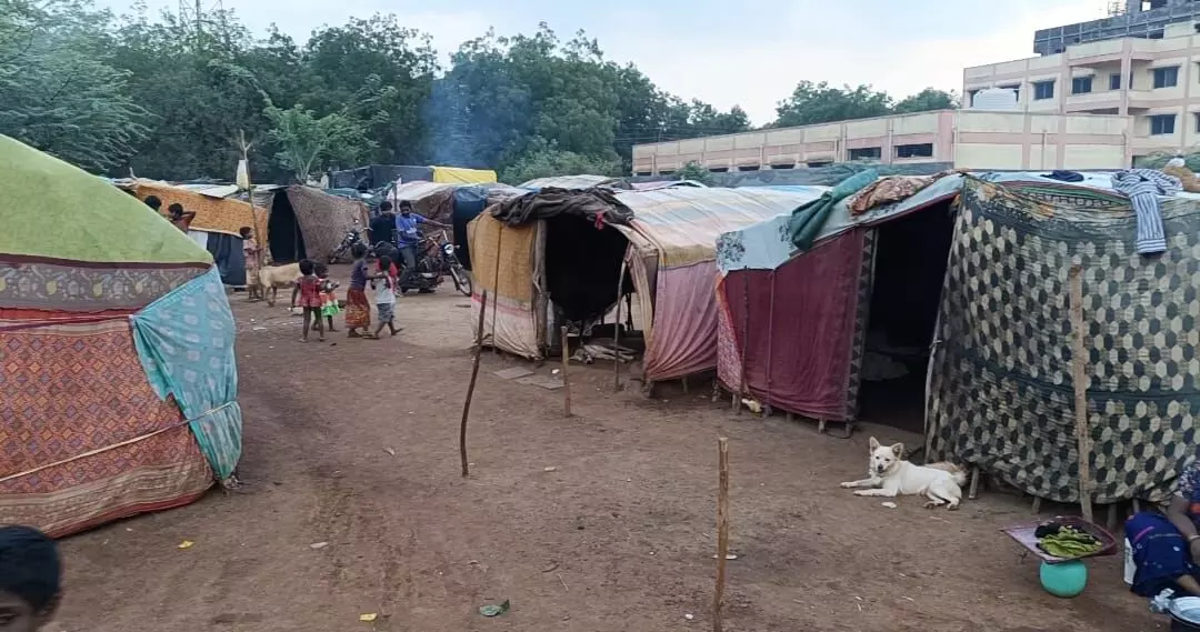 ಮೂಲಸೌಕರ್ಯ ವಂಚಿತ ಅಲೆಮಾರಿ ಸಮುದಾಯಕ್ಕೆ ಬೇಕಿದೆ ಸರಕಾರದ ನೆರವು ಮೂಲಸೌಕರ್ಯ ವಂಚಿತ ಅಲೆಮಾರಿ ಸಮುದಾಯಕ್ಕೆ ಬೇಕಿದೆ ಸರಕಾರದ ನೆರವು