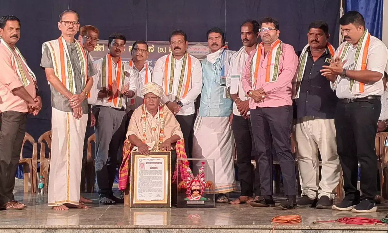 ಎಂ.ಎ.ನಾಯ್ಕಗೆ ಹಾರಾಡಿ ಮಹಾಬಲ ಗಾಣಿಗ ಪ್ರಶಸ್ತಿ ಪ್ರದಾನ