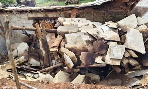 ಕಲಬುರಗಿ | ಮಳೆಯಿಂದ ಮನೆಗೆ ಹಾನಿ