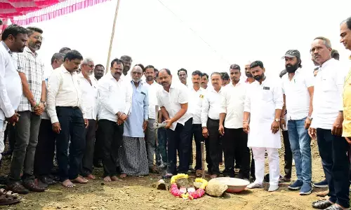 ಕಲಬುರಗಿ | ಸರಕಾರಿ ಶಾಲಾ ಕಟ್ಟಡ ನಿರ್ಮಾಣ ಕಾಮಗಾರಿಗೆ ಶಾಸಕ ಬಸವರಾಜ ಮತ್ತಿಮೂಡ ಚಾಲನೆ