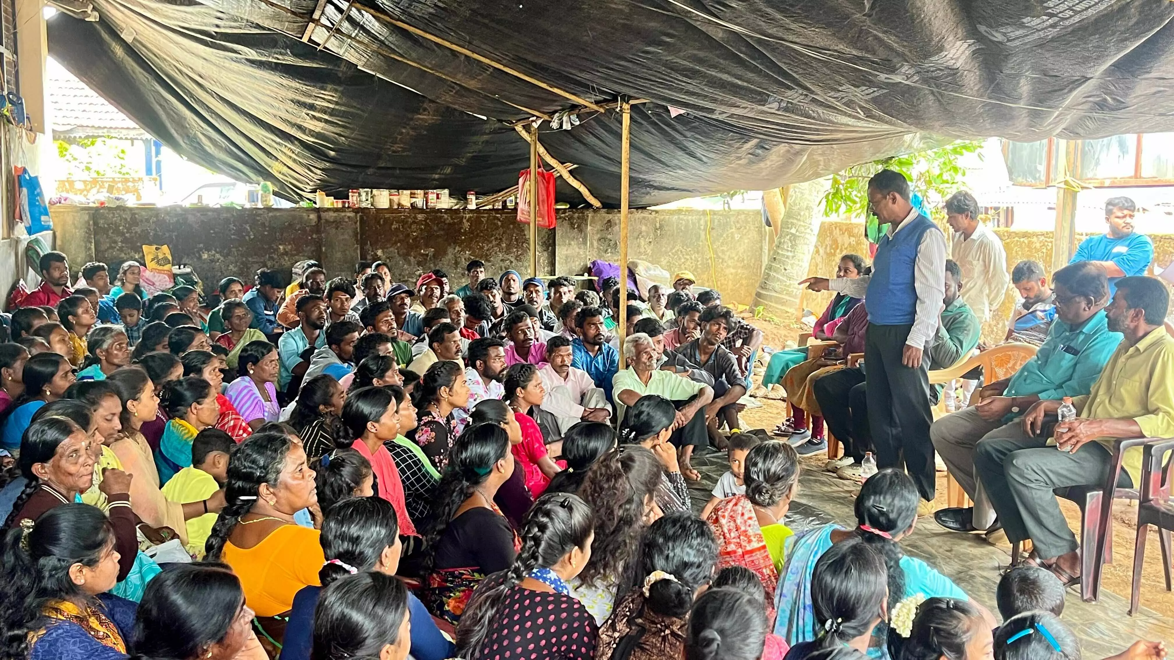 ಮಡಿಕೇರಿ: 25ನೇ ದಿನಕ್ಕೆ ಕಾಲಿರಿಸಿದ ನಿವೇಶನ ರಹಿತರ ಅಹೋರಾತ್ರಿ ಧರಣಿ