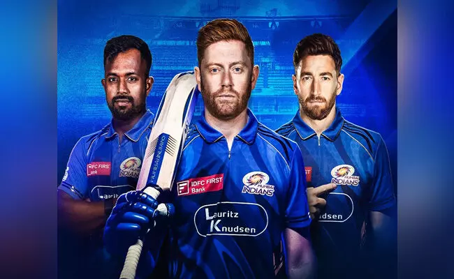 ಪ್ಲೇ ಆಫ್ ಗೆ ತೇರ್ಗಡೆಯಾಗಲು ಭರ್ಜರಿ ತಯಾರಿ; ಬೇರ್‌ಸ್ಟೊ, ಚರಿತ್ ಅಸಲಂಕ, ರಿಚರ್ಡ್ ಗ್ಲೀಸನ್‌ರನ್ನು ತಂಡಕ್ಕೆ ಸೇರಿಸಿಕೊಂಡ ಮುಂಬೈ ಇಂಡಿಯನ್ಸ್