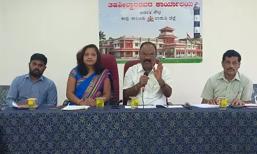 ರಾಷ್ಟ್ರೀಯ ಹೆದ್ದಾರಿ 66ರ ರಸ್ತೆಗಳಲ್ಲಿ ನೀರು ಹರಿದು ಹೋಗುವಂತೆ ಕ್ರಮ: ಗುರ್ಮೆ