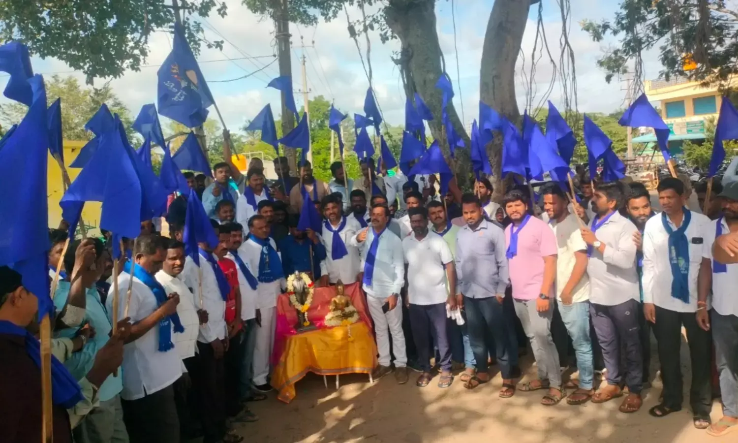 ಮೈಸೂರು | ಅಯೋಧ್ಯೆಯ ರಾಮಲಲ್ಲಾ ಮೂರ್ತಿಗೆ ಕಲ್ಲು ಸಿಕ್ಕಿದ ಜಮೀನಿನಲ್ಲಿ ರಾಮಮಂದಿರ ನಿರ್ಮಾಣಕ್ಕೆ ದಸಂಸ ಆಕ್ಷೇಪ