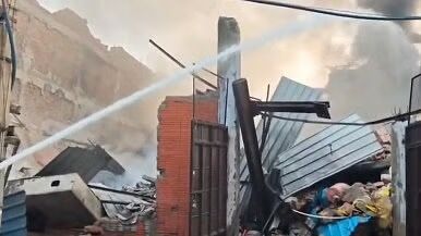 ಹೊಸದಿಲ್ಲಿ | ಬವಾನಾ ಕೈಗಾರಿಕಾ ಪ್ರದೇಶದಲ್ಲಿ ಅಗ್ನಿ ಅವಘಡ, ಕಟ್ಟಡ ಕುಸಿತ