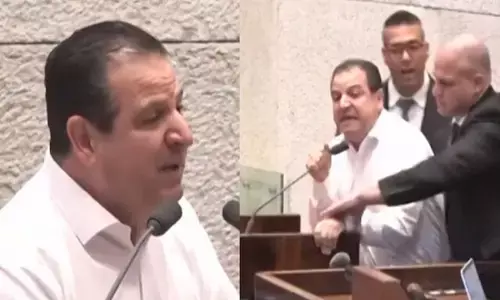 ನೀವು 19,000 ಮಕ್ಕಳನ್ನು ಕೊಂದಿದ್ದೀರಿ: ಇಸ್ರೇಲ್ ಸರ್ಕಾರದ ವಿರುದ್ಧ ಸಂಸತ್ತಿನಲ್ಲಿ ಸಂಸದನ ವಾಗ್ದಾಳಿ