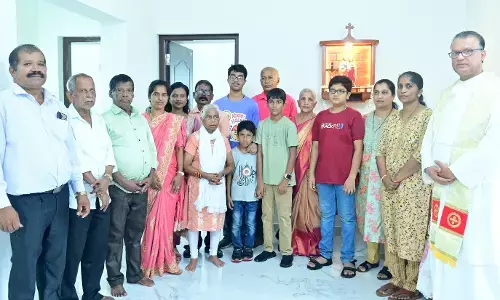 ಉಡುಪಿ ಧರ್ಮಪ್ರಾಂತ್ಯದ ಜುಬಿಲಿ ವಿಶೇಷ ಯೋಜನೆ: ತೊಟ್ಟಂ ಚರ್ಚಿನಿಂದ ಬಡ ಕುಟುಂಬಕ್ಕೆ ಮನೆ ಹಸ್ತಾಂತರ