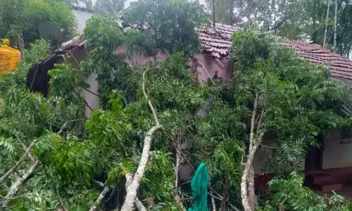 ಸುಳ್ಯದಲ್ಲಿ ಬಾರೀ ಗಾಳಿ ಮಳೆ - ಹಲವು ಮನೆಗಳಿಗೆ ಅಪಾರ ಪ್ರಮಾಣದಲ್ಲಿ ಹಾನಿ