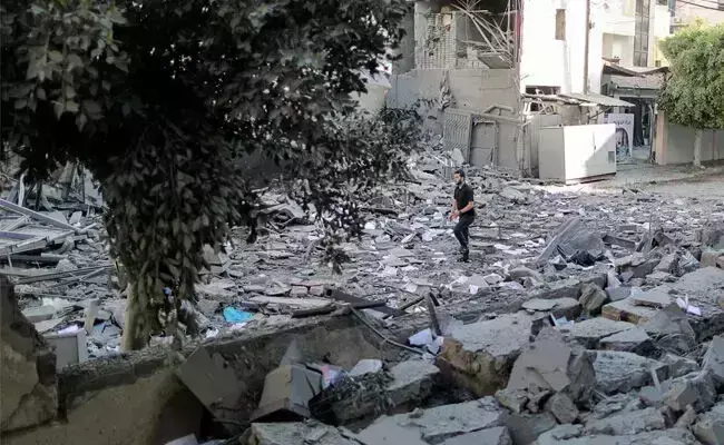 ಗಾಝಾ | ನಿರಾಶ್ರಿತರ ಶಿಬಿರದ ಮೇಲೆ ಇಸ್ರೇಲ್ ದಾಳಿ : ಮಕ್ಕಳು ಸೇರಿದಂತೆ ಕನಿಷ್ಠ 25 ಮಂದಿ ಮೃತ್ಯು