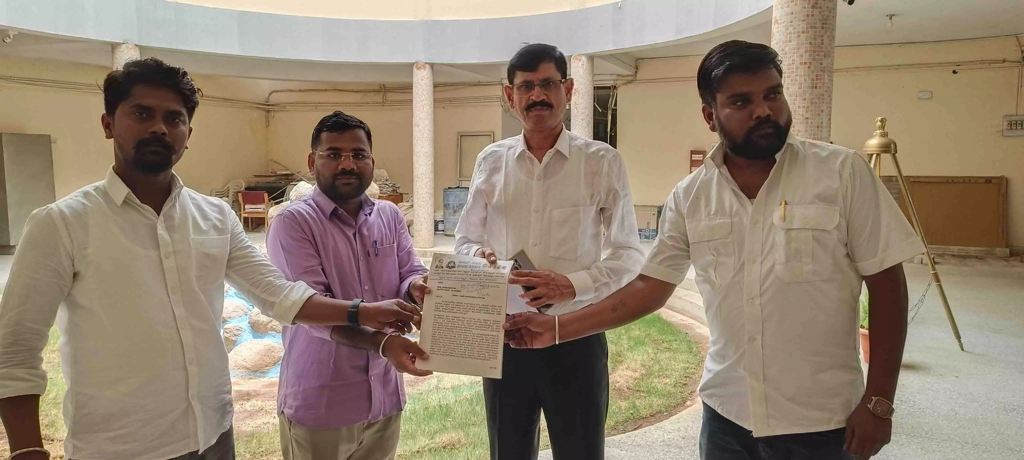 ರಾಯಚೂರು: ಜೆಡಿಎಸ್ ಶಾಸಕಿ ವಿರುದ್ಧ ಭೀಮ್ ಆರ್ಮಿಯಿಂದ ದೂರು