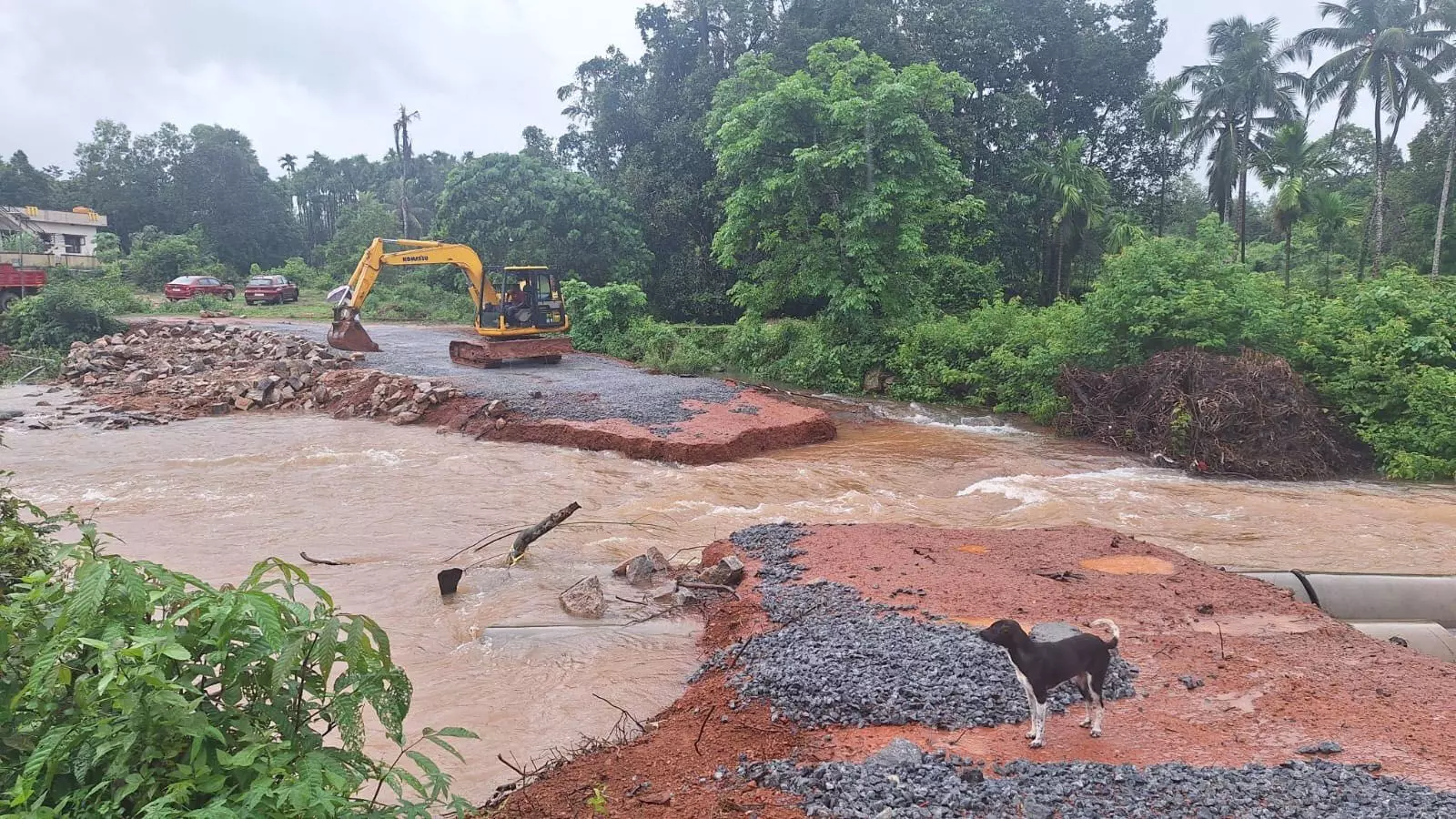 ಉಡುಪಿ ಜಿಲ್ಲೆಯಾದ್ಯಂತ ಮುಂದುವರೆದ ಮಳೆಯ ಆರ್ಭಟ; ಜನಜೀವನ ಸಂಪೂರ್ಣ ಅಸ್ತವ್ಯಸ್ತ