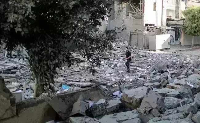 ಗಾಝಾದ 75% ನಿಯಂತ್ರಣಕ್ಕೆ ಇಸ್ರೇಲ್ ಯೋಜನೆ: ವರದಿ ಗಾಝಾದ 75% ನಿಯಂತ್ರಣಕ್ಕೆ ಇಸ್ರೇಲ್ ಯೋಜನೆ: ವರದಿ