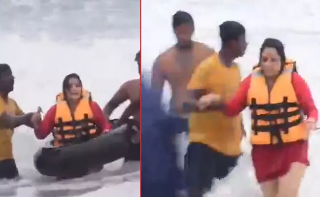 ಪುರಿ ಸಮುದ್ರದಲ್ಲಿ ಸ್ಪೀಡ್‌ಬೋಟ್‌ ನಿಂದ ಬಿದ್ದು ಗಂಗುಲಿ ಅಣ್ಣ, ಅತ್ತಿಗೆ ಸ್ವಲ್ಪದರಲ್ಲಿ ಪಾರು