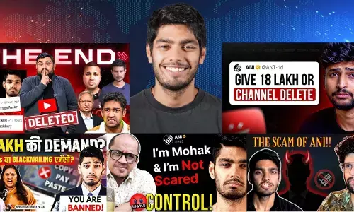 ANI ಸುದ್ದಿ ಸಂಸ್ಥೆಯಿಂದ ಕಾಪಿರೈಟ್ ಹೆಸರಲ್ಲಿ ಸುಲಿಗೆ; ಯೂಟ್ಯೂಬರ್ ಮೋಹಕ್ ಮಂಗಲ್ ಆರೋಪ