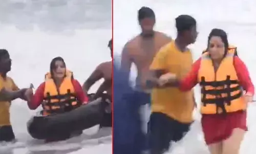 ಪುರಿ ಸಮುದ್ರದಲ್ಲಿ ಸ್ಪೀಡ್‌ಬೋಟ್‌ ನಿಂದ ಬಿದ್ದು ಗಂಗುಲಿ ಅಣ್ಣ, ಅತ್ತಿಗೆ ಸ್ವಲ್ಪದರಲ್ಲಿ ಪಾರು