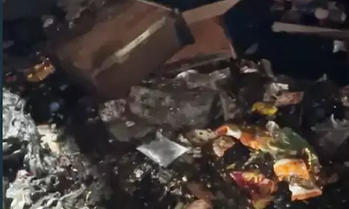 ಕಲಬುರಗಿ | ಶಾರ್ಟ್ ಸರ್ಕ್ಯೂಟ್‌ನಿಂದ ಅಂಗಡಿ ಸುಟ್ಟು ಕರಕಲು