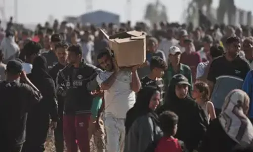 ಗಾಝಾ| ಆಹಾರ ಪಡೆಯಲು ನೂಕುನುಗ್ಗಲು: ಗುಂಡೇಟಿಗೆ ಒಬ್ಬ ಬಲಿ; 47 ಮಂದಿಗೆ ಗಾಯ