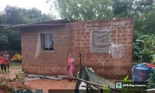 ಉಡುಪಿ: ಜಿಲ್ಲೆಯಲ್ಲಿ ಮಳೆಗೆ ಆಗಾಗ ಬಿಡುವು; ಹಾನಿ ಮುಂದುವರಿಕೆ