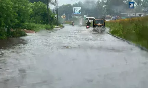 ಉಡುಪಿ | ಜಿಲ್ಲೆಯಾದ್ಯಂತ ಮುಂದುವರಿದ ಭಾರೀ ಮಳೆ ; ತುಂಬಿ ಹರಿಯುತ್ತಿರುವ ನದಿಗಳು