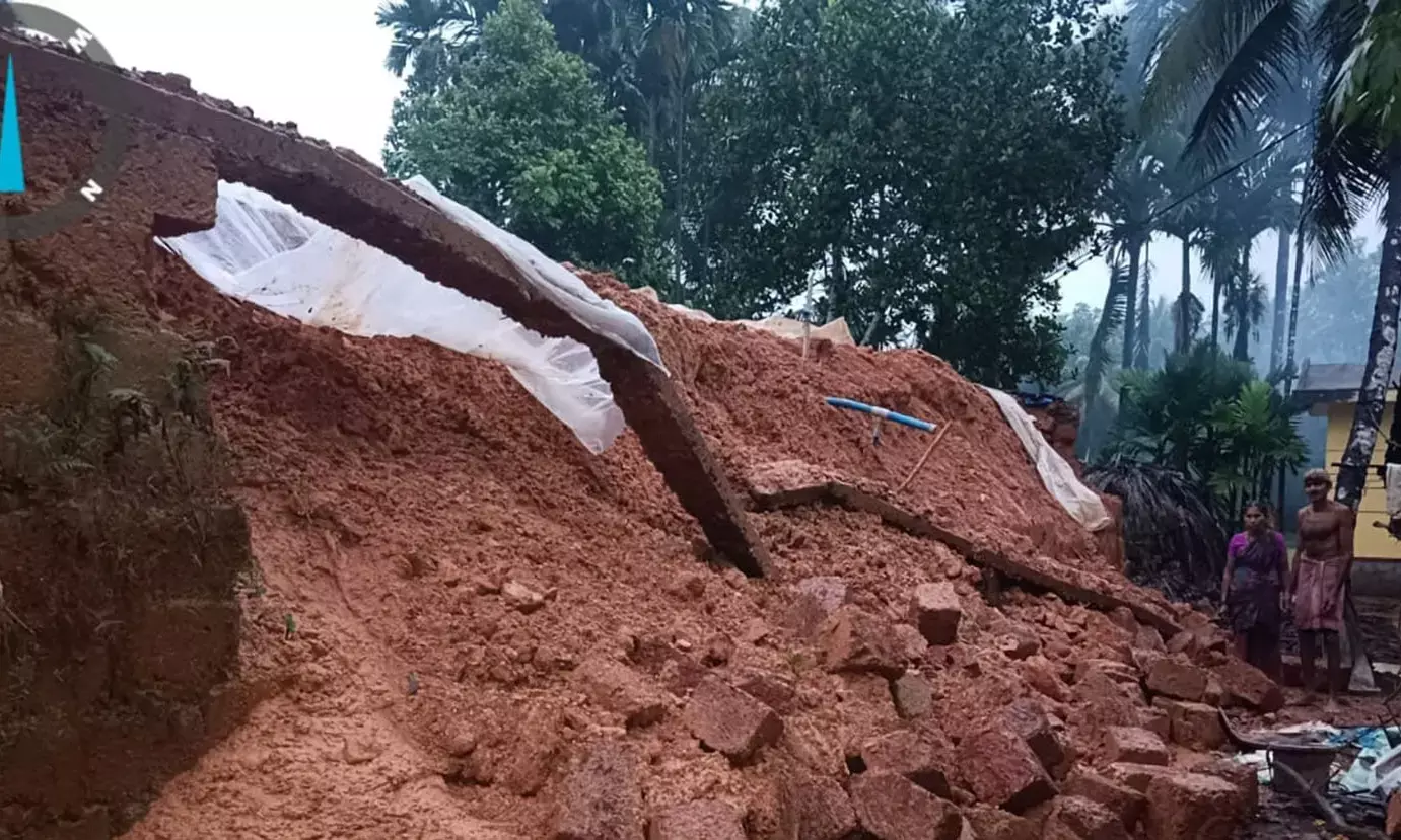 ಉಡುಪಿ: ಅಪರಾಹ್ನದ ಬಳಿಕ ಬಿಡುವು ಪಡೆದ ಮಳೆ; ಹೆಚ್ಚಿದ ಹಾನಿ